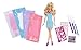 Barbie Fashion Design Plates Dress and Doll