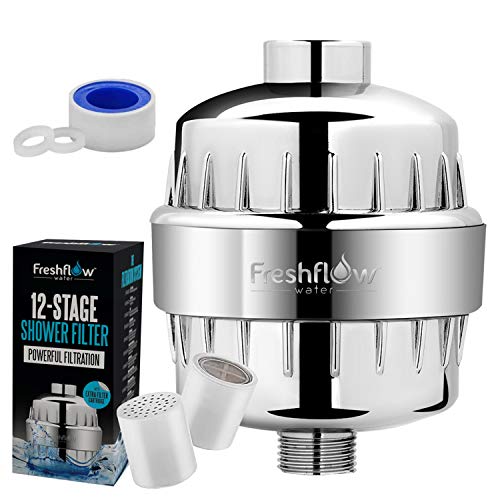 Shower Filter Hard Water Softener Filters Remove Chlorine Fluoride Iron