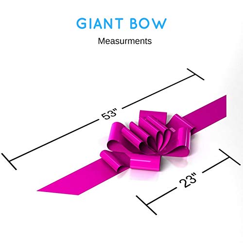 Weebumz Giant Bows For Car Big Bow For A Huge Gift Large Ribbon
