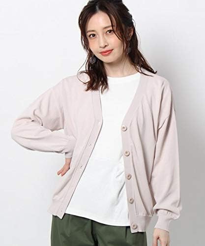 Amazon ザショップティーケー カーディガン Vネックニットカーディガン Onstyle テレワーク Web会議 レディース ナチュラル 050 13 L カーディガン ボレロ 通販