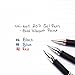 uniball 207 Impact Gel Pen, Stick, Bold 1 Mm, Red Ink, Black Barrel