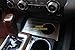 Steel Interior Dashboard Cup Panel Cover Trim for 2014 2015 2016 2017 2018 Tundra Accessories