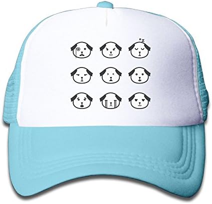 Rspwkg Cap Boxer Dog Boy Cool Hip Hop Snapback Caps Breathable Unconstructed Polo Mesh Caps