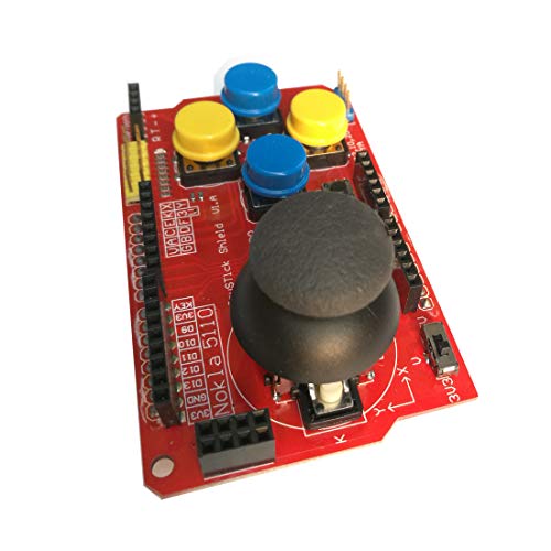 Gamepad Joystick Shield V1 Expansion Board Red for Arduino