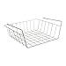 Evelots Under Shelf Basket - Pantry, Cabinet & Closet Wire Rack Storage