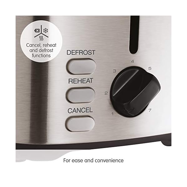 Morphy Richards 222067 Brushed Equip 2 Slice Stainless Steel Toaster, 800 W, Brushed