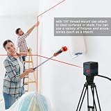RockSeed Cross Line Laser Level LV1 Self-Leveling 360° Horizontal Vertical view 4