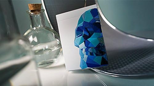 Memento Mori Deck (Blue) - Playing Cards by Murphy's Magic Supplies