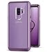 Galaxy S9 Plus Case :: VRS :: Transparent Crystal Thin Cover :: Clear Slim Fit :: Hard Drop Protective Bumper for Samsung Galaxy S9 Plus (Crystal Bumper - Lilac Purple)