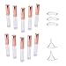 Coobbar 6ml Empty Refillable Bottle lip gloss tube lip balm container Beauty Tool Mini Sample bottle (10pcs)