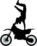 Wallmonkeys WM247998 Motocross-8 Peel and Stick Wall Decals (12 in H x 10 in W)
