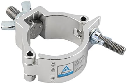 Alumimun Alloy Round Clamp Hanger Hook Bracket Stage Durable Heavy Duty Hook Theatre Lighting Kit 48-51mm