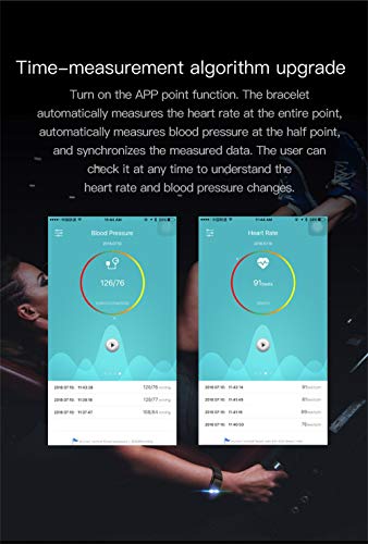 Sunward R7 Bluetooth Smart Watch Bracelet Wristband Pedometer Sport Fitness Tracker with Heart Rate & Blood Pressure Monitor (Blue) - Thumbnail 7