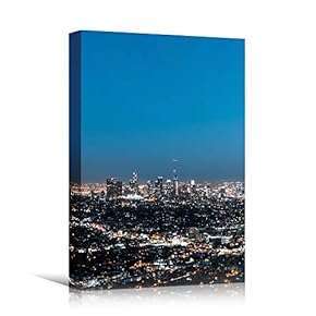 signwin Canvas Wall Art Building Cityscape Cityscape Colorful...
