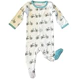 L'ovedbaby Unisex-Baby Organic Cotton Footed Overall