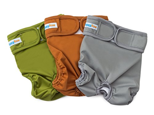Reusable Washable Dog Diapers - Size Medium - (3 Pack) - Durable Dog
Wraps for both Male and Female Dogs - Premium Quality Reusable Washable Dog Diapers - Size Medium - (3 Pack) - Durable Dog
Wraps for both Male and Female Dogs - Premium Quality