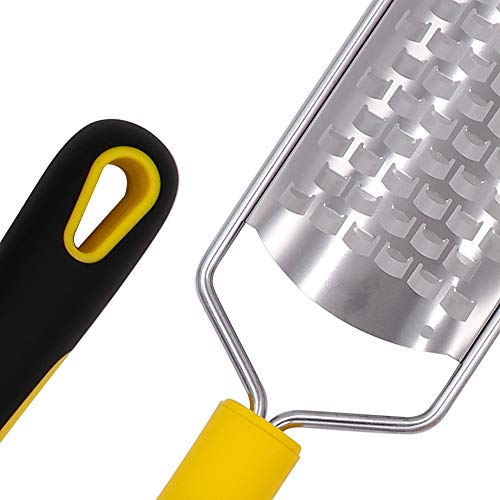 Beaverve Cheese Grater, 2 Pcs Stainless Steel Hand Grater for Kitchen, Pro Grade Handheld Fine Zester & Cheese Grater with Covers - Easily Shreds & Grates Vegetables, Cheeses, Fruits, Other Foods  - Thumbnail 4