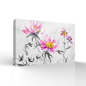 Canvas Wall Art Sunflower Pictures Home Wall Decorations for Bedroom Living Room Paintings Canvas Prints Framed - 12x18 inches