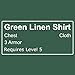 World of Warcraft Men's Green Linen Shirt Premium T-Shirt