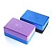 Yoga Block - High Density EVA Foam Bi-Color Exercise Block - Instantly Support and Improve Your Poses and Flexibility - Lightweight Versatile Fitness and Balance Odor Free Brick