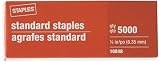 Staples Standard Staples 5 Boxes - 25000 Staples