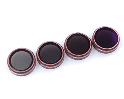 Skyreat Polarizing Filter Kit for DJI Mavic Air,Mavic Air Accessories Filter Set 4-Pack(ND4PL/ND8PL/ND16PL/ND32PL)