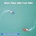 GotechoD Remote Control Boat for Kids Adults RC Boats for Pools and Lakes 2.4Ghz Racing Boats High Speed 20minutes Play Time Rechargeable Electric RC Toys for 6,7,8-16 Year Old Boys Girls Gifts Blue