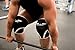 AlphaSport Knee Brace/Sleeves 7mm (1 Pair)(Black Large (37-40 cm)