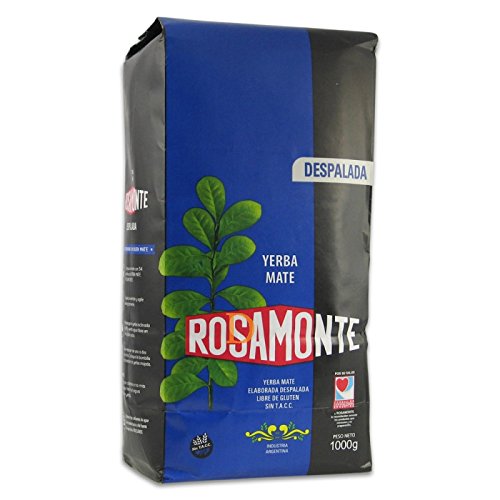 Mate Tee Rosamonte Despalada (ohne Stängel) - Mate Tee aus Argentinien 1kg