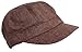 Women's Tweed Military Cadet 3 Button Hat W/Floral Lining (One Size)