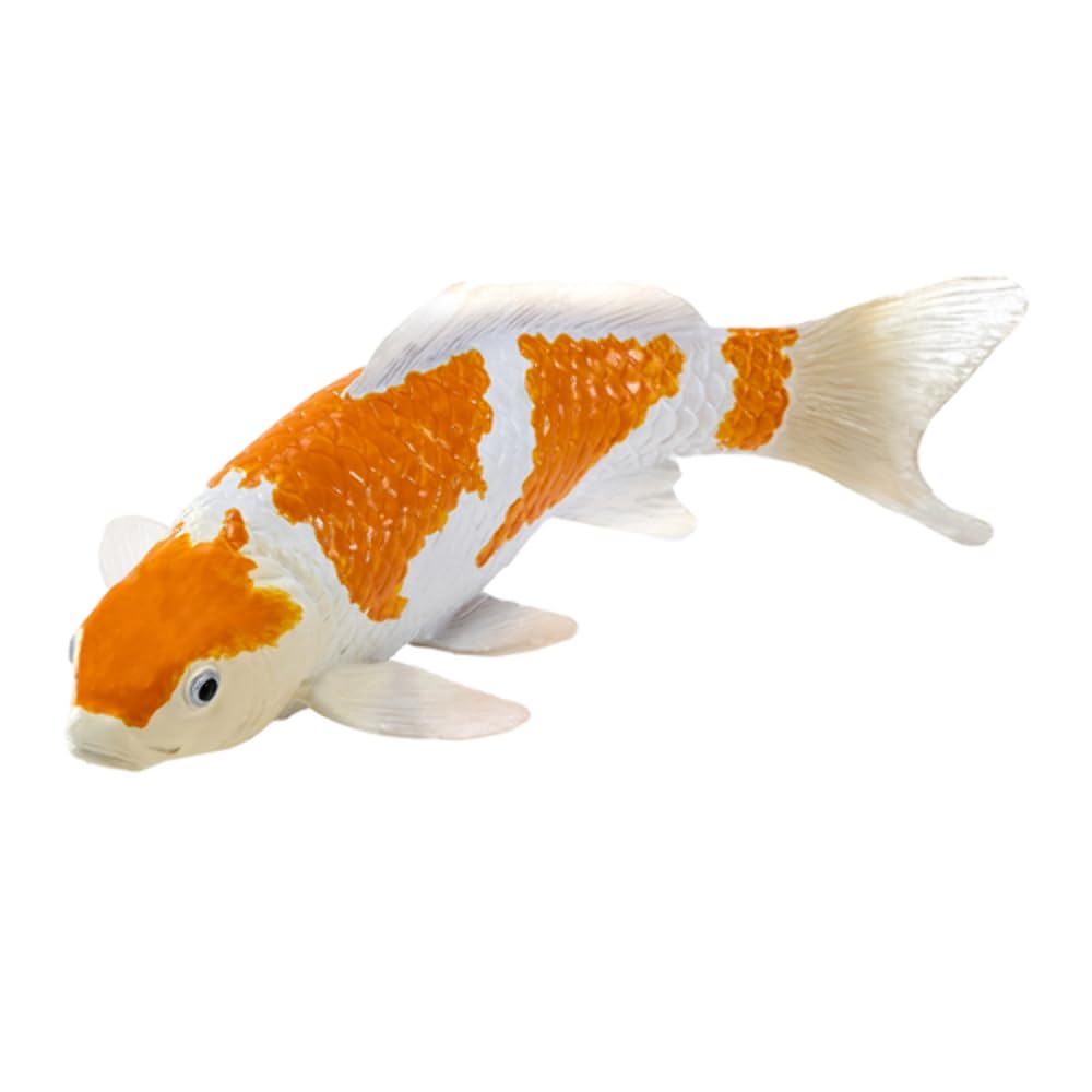 MOJO - Ochiba Shigure Koi | Hand-Painted Toy | Sealife Collection | True to Life & Highly Detailed | Designed in the UK