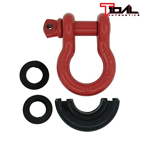 EAG 3/4" Shackles D Ring For Tow Strap, Winch, OffRoad Truck Vehicle