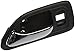 Dorman 77715 Front Driver Side Interior Door Handle Compatible with Select Honda Models, Black