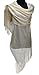KaKaxi Sheer Glitter Sparkle Piano Shawl Wrap with Fringe Prom Weddings Evening Scarfs,1920s Gatsby Vintage Style,Champagne