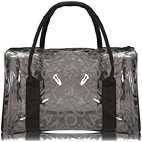 Momo House Waterproof Bag Portable Beach Jelly Bag Color Transparent Crystal Bag (Black)