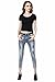 Set of 4 HBY Women Metal Fashion Skinny Leather Belt Elastic belt solid color