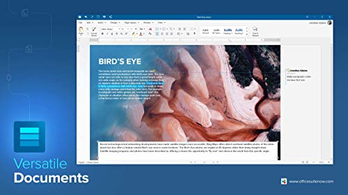 OfficeSuite Personal Compatible with Microsoft® Office Word Excel & PowerPoint® and Adobe PDF for PC Windows 10, 8.1, 8, 7 - 1-year license, 1 user