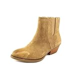Nine West Sloane Womens Size 11 Tan Leather Fashion Ankle Boots