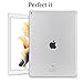May Chen Case for iPad Pro 12.9 2017 2015 Release,Premium Soft Skin Transparent TPU Rubber Back Cover COMPATIBLE with Apple Smart Keyboard and Smart Cover for iPad Pro 12.9 inch,Crystal Clear