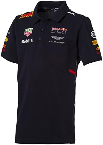 New! 2017 Red Bull Racing Formula One Team Childrens Polo Shirt Official Puma F1
