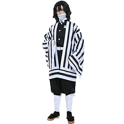 miccostumes Men's Obanai Iguro Cosplay Costume