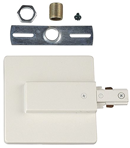 Juno Lighting Group T21 WH Junction Box End Feed, White