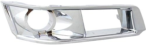 DAT 08 - 14 CADILLAC CTS CHROME FOG LAMP MOLDING BEZEL RIGHT PASSENGER SIDE FOR USE WITH HID HEAD LIGHTS GM1039112