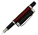 Jinhao Rose Wood Fountain Pen 8802 Fine Nib Size with Pen Pouch Set