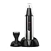 Nose Ear Hair Eyebrow Trimmer for Man - Denkonni 4 in 1 Aluminium Alloy Rechargeable Nose Ear Hair Trimmer with Base,Water Resistant Facial Hair Trimmer