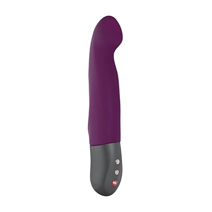Fun Factory STRONIC G - G-Punkt Pulsator für Sie, Vibrator mit Stoßfunktion, aus Silikon, 10 Stufen, 14,6 cm, Violett
