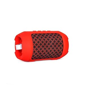 Hancoc Rode Bluetooth Draadloze luidspreker Box-2 Stereo Draagbare Bluetooth 4.2 HD Geluidskwaliteit Afspelen