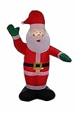 Homegear 8 ft Christmas Inflatable Santa Claus