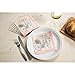 Paris Forever Embossed Paper Luncheon Napkin, Set of 20-7 x 1 x 7 Inches