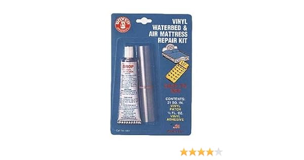 Boxer Adhesives Vinyl Waterbed and Air Mattress Repair Kit Amazon